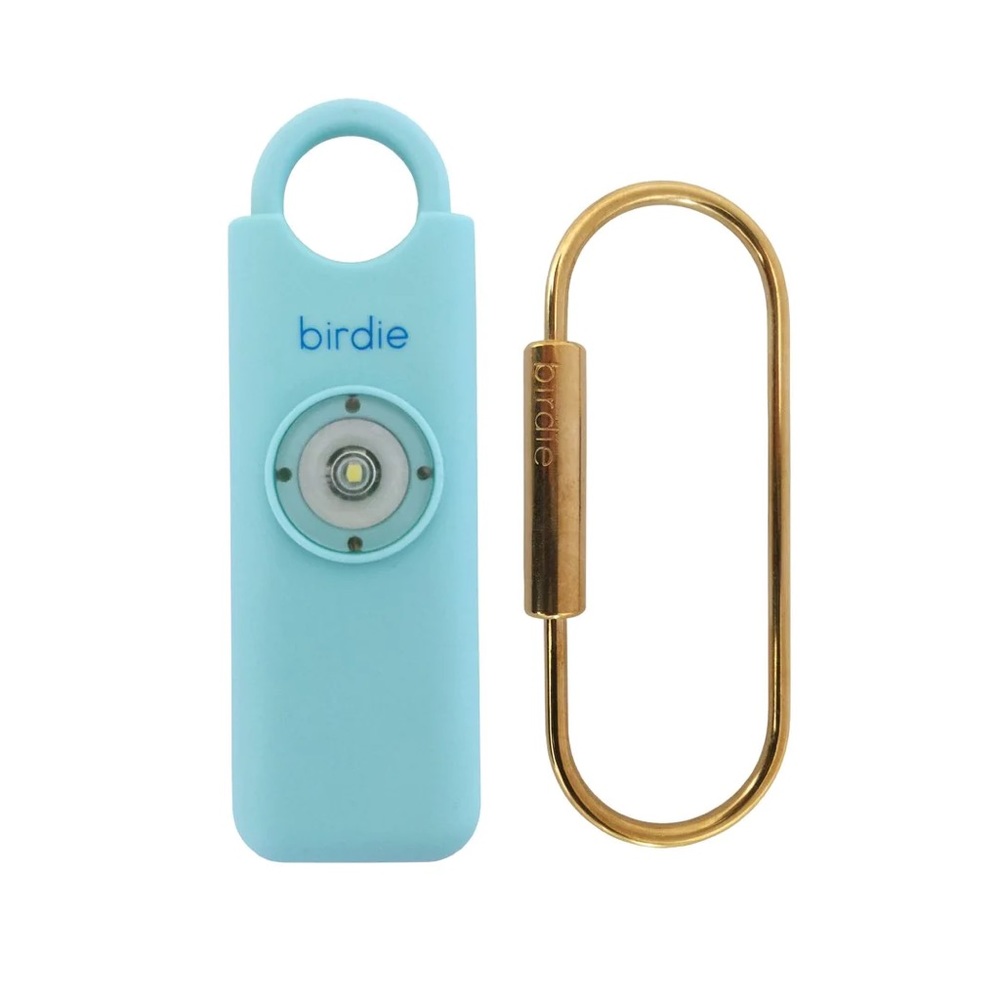 She's Birdie Personal Safety Alarm With Flashing Strobe Light For Women: Aqua